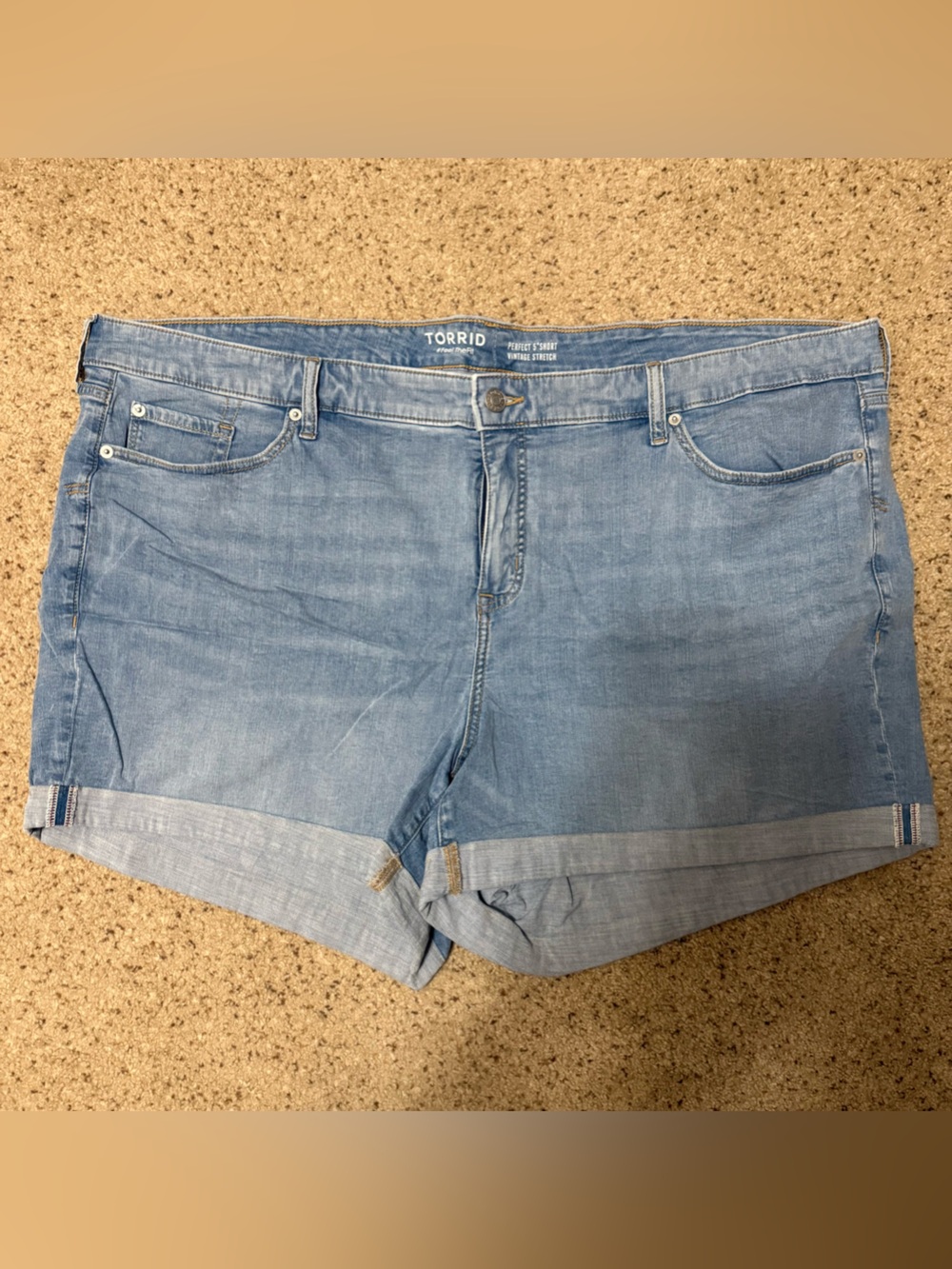 Torrid denim shorts (size 28)